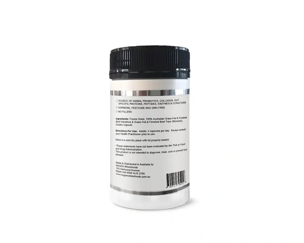 Thumbnail: Nxgen, Grass Fed Beef Intestine With Tripe, 160 Capsules
