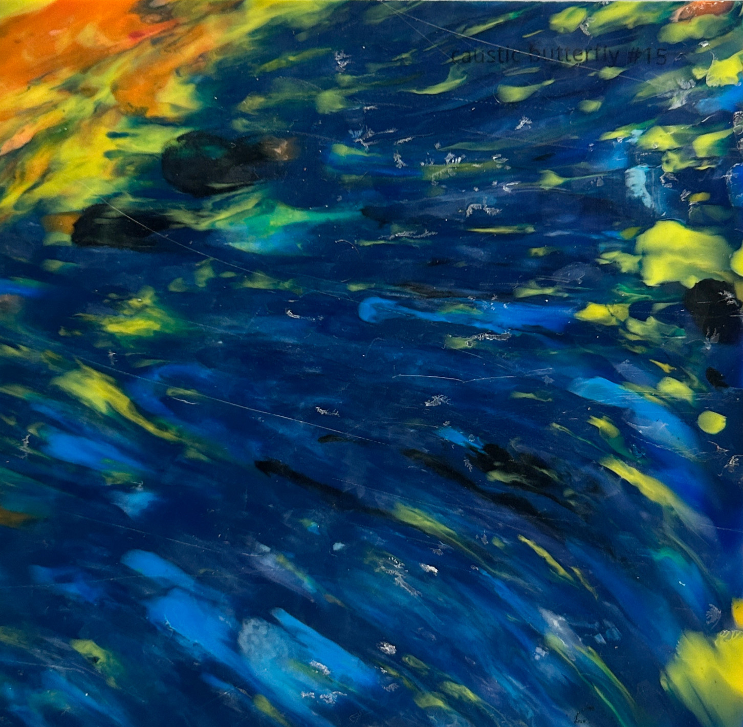 Sheet Piece: Caustic Butterfly #15 (Square)