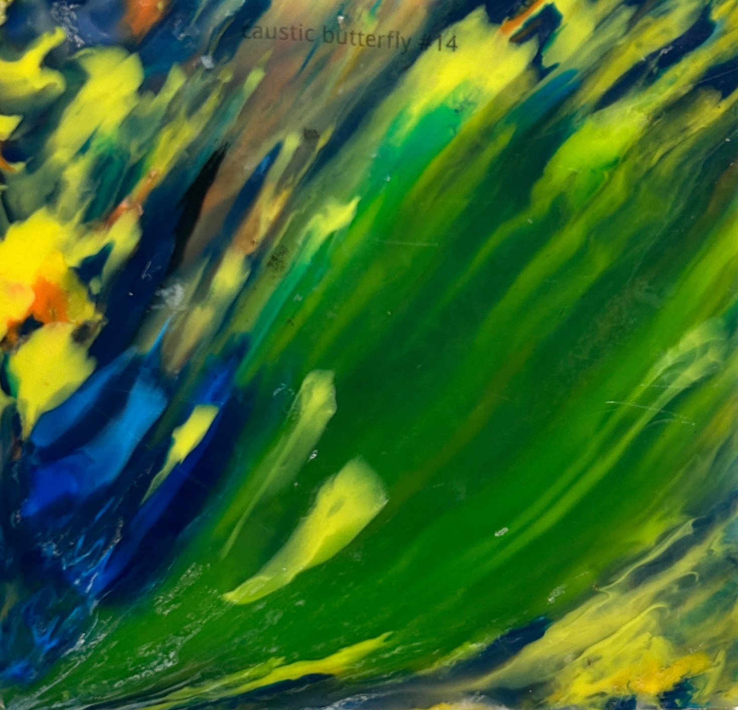 Sheet Piece: Caustic Butterfly #14 (Square)