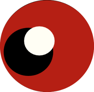 Thumbnail: Red Eye Sticker Trio