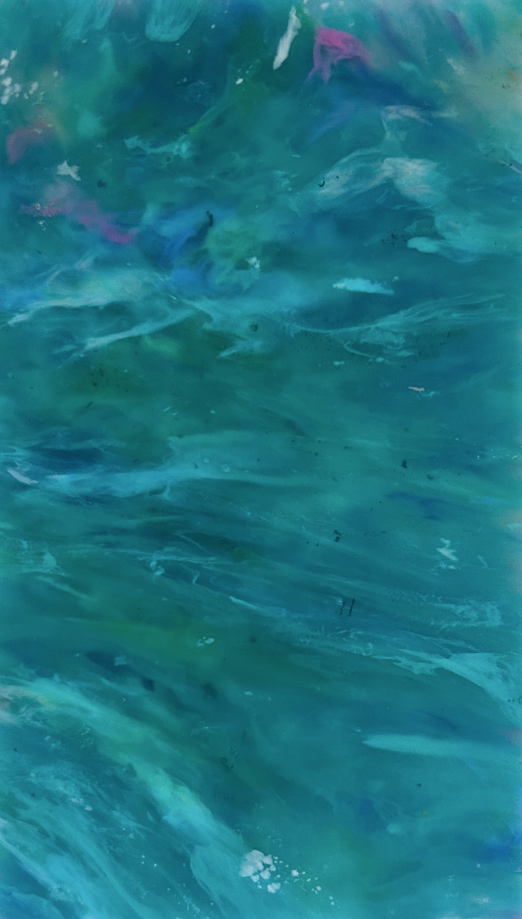 Sheet Piece: Aqua Refraction #7