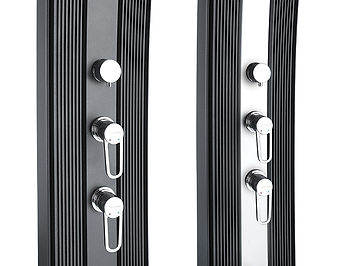 Douche solaire dada curve détails chez Piscines & bains