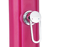 douche solaire sohappy détail chez Piscines & bains