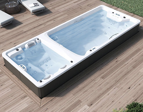 swimspa duo sur www.piscines-bains.com