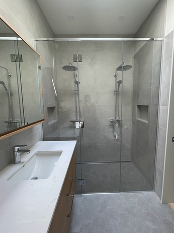 Double douche italienne