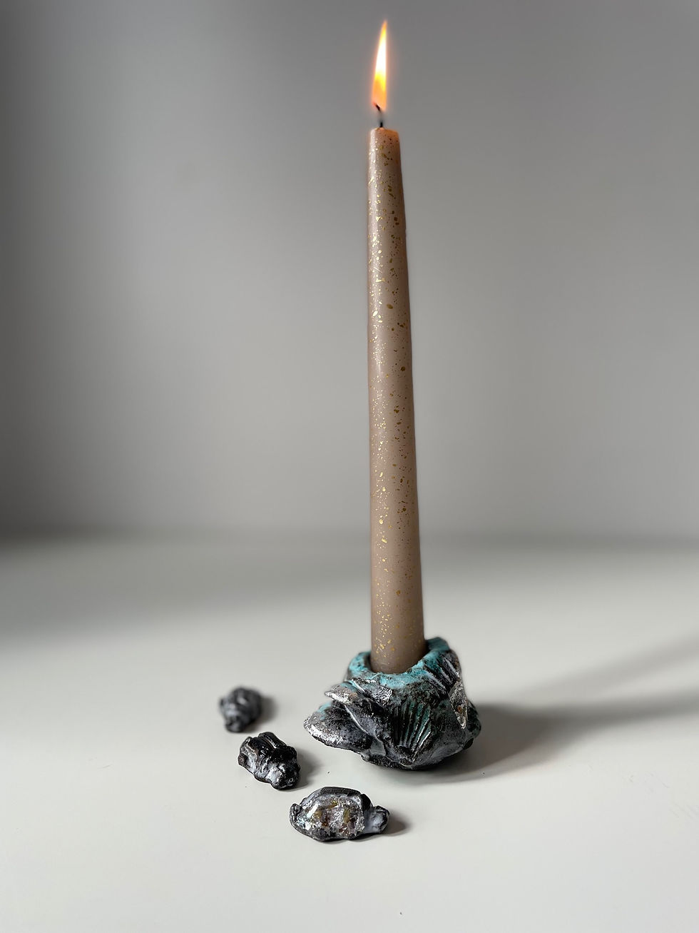 Thumbnail: Savage Daughter Candleholder (Sea of Tranquility)