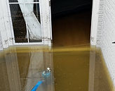 Flash flooding in basement