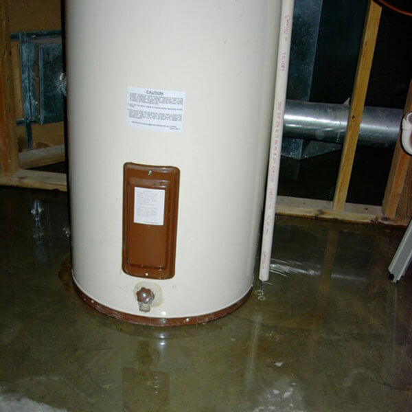 Water heater leaking