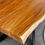Miniature : Table MAMMUT 200 cm en bois d'acacia 35 mm brun naturel