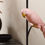 Miniature : Lampe de table WILDLIFE 75 cm noir or rose perroquet