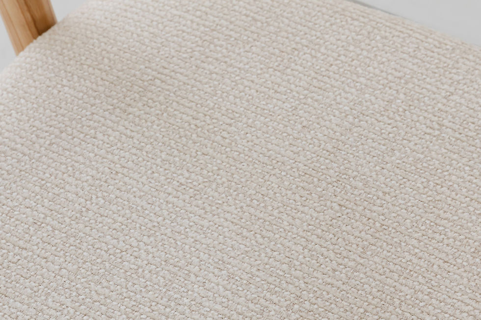 Miniature : Chaise 'Claire' en bois de frêne naturel Ote Milan 103 Beige montée
