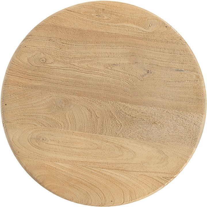 Miniature : Table d'appoint en acacia massif Ø50cm