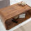 Miniature : Table basse avec meuble TV CUBUS 100 cm en bois de sheesham