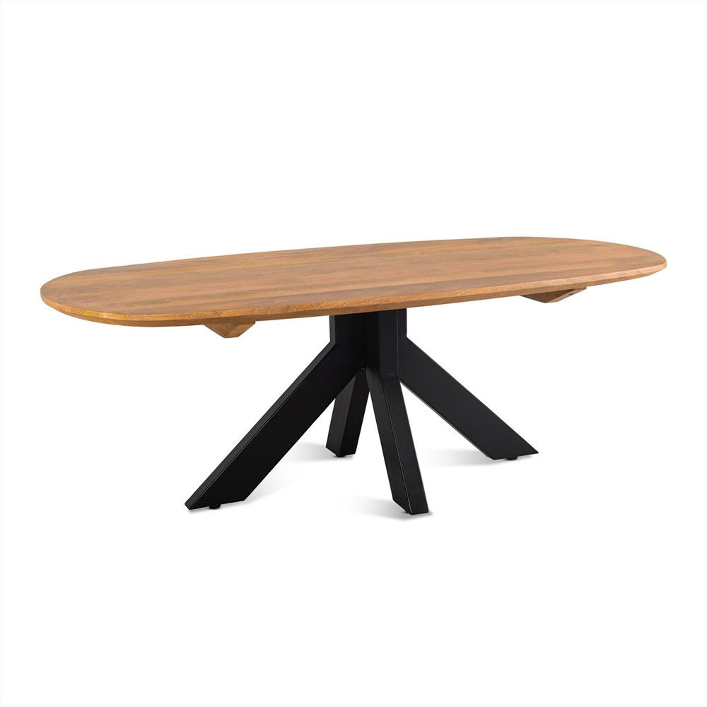 Table basse danoise ovale OLIVE 130