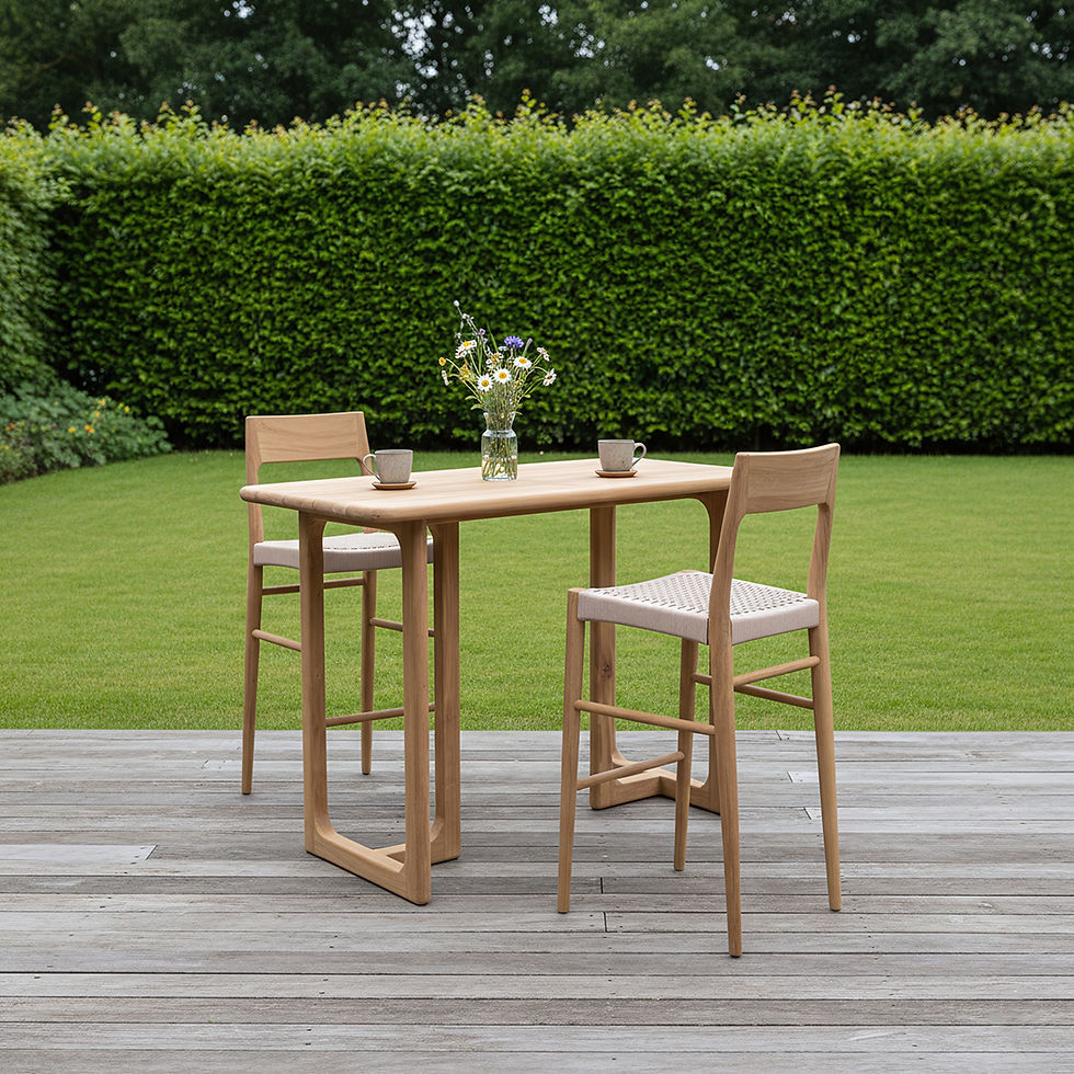 Miniature : Table de jardin Primavera 160x80x105cm, bar