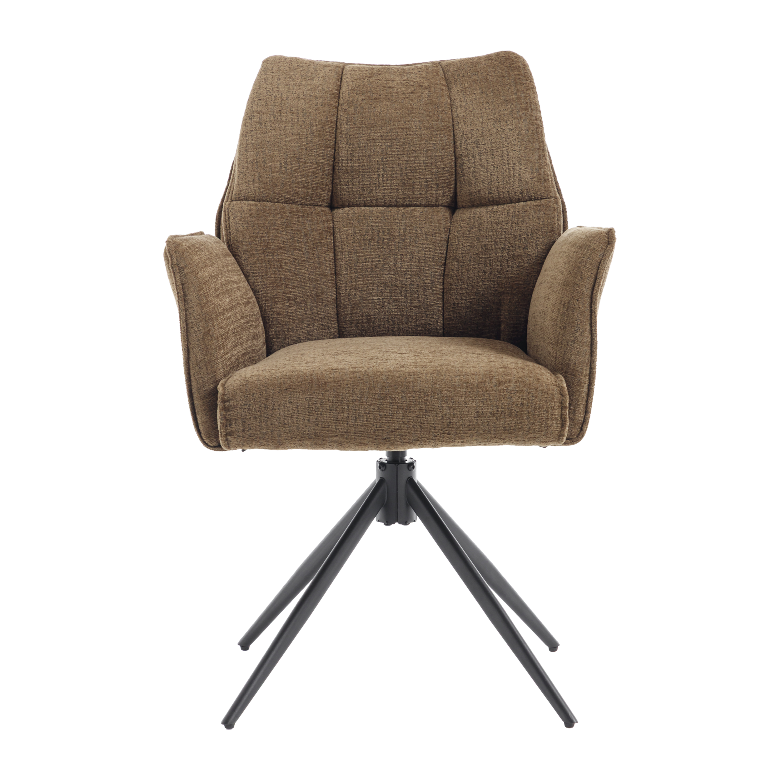 LOT DE 2 Chaises de salle à manger BALEARE Tresor 77 vert mousse