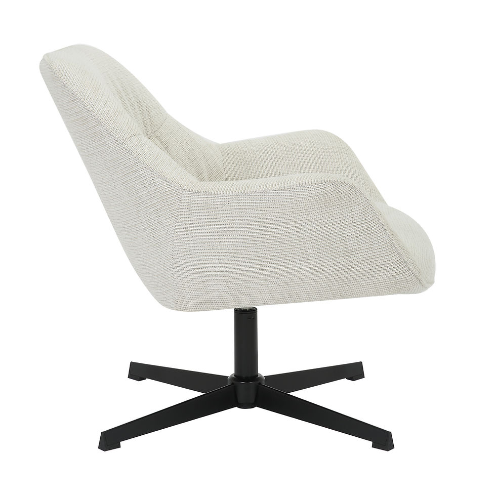 Miniature : Fauteuil Daphne Greige