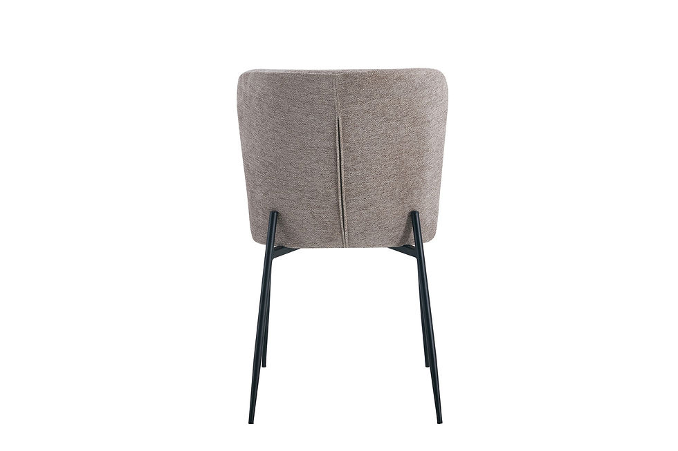 Miniature : Chaise Lisa tissu Fabb Raven 30 sable