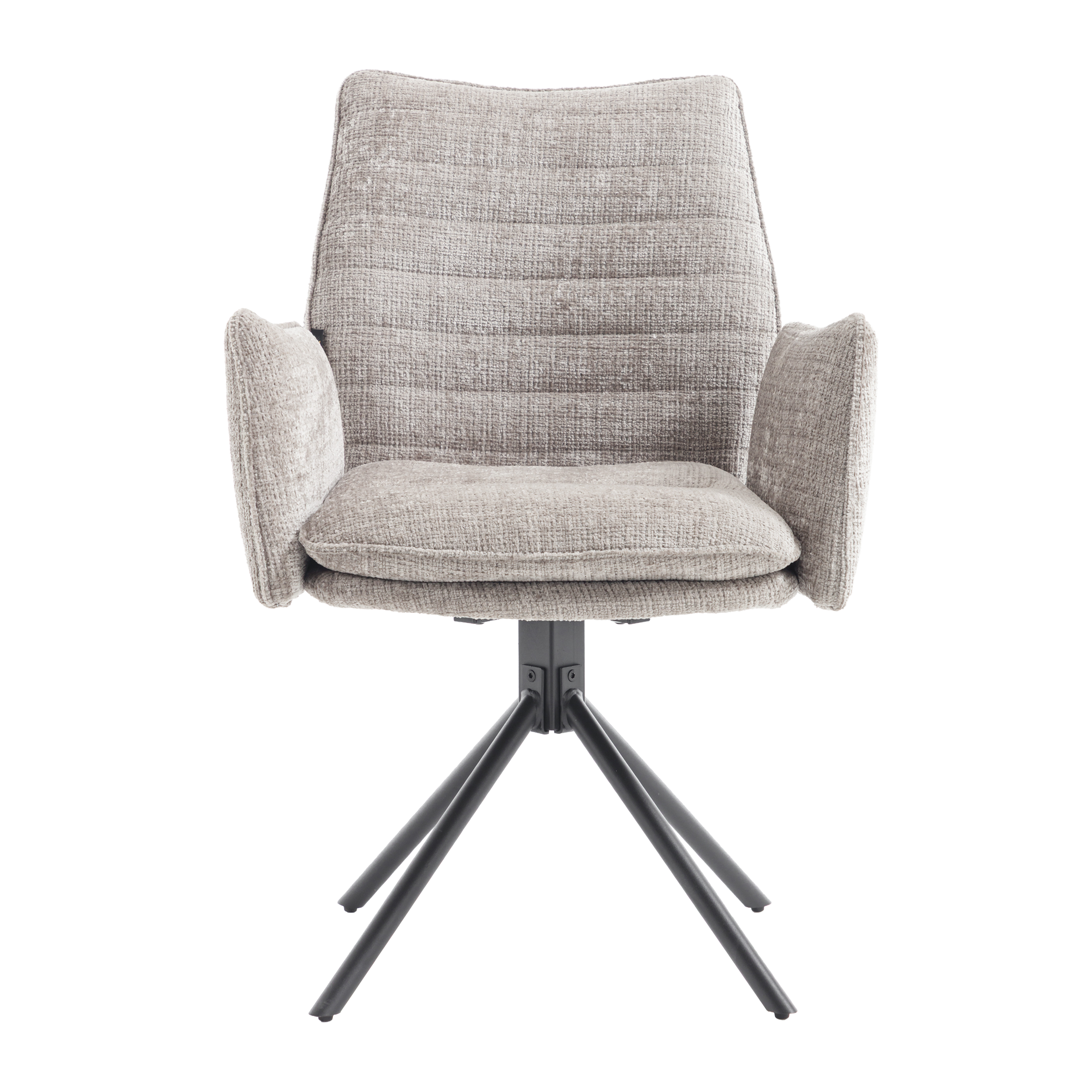 Chaise de salle à manger Tim Cremona 85 gris béton