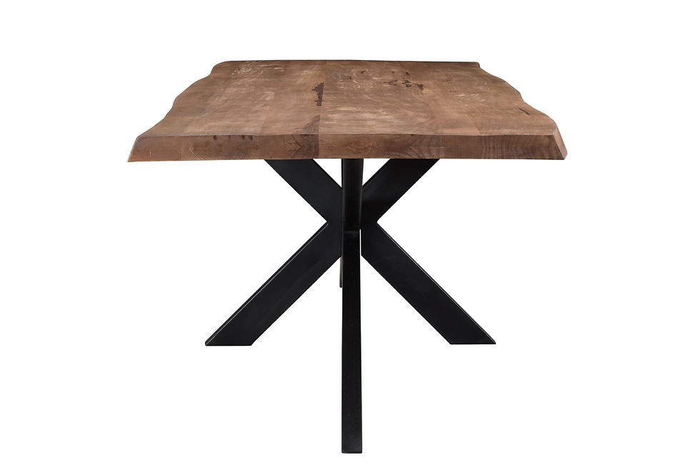 Miniature : Table à manger Nairobi Tree Top Spider 180cm, manguier massif