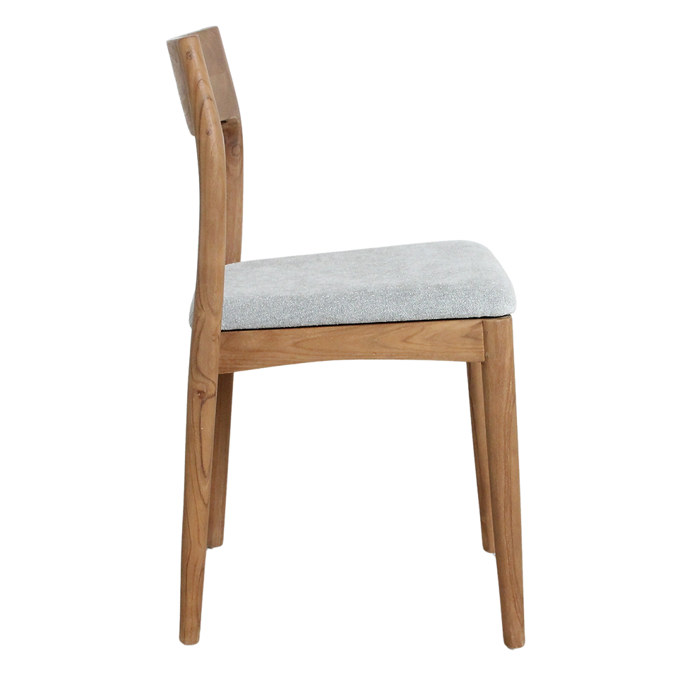 Miniature : Chaise Freya teck vert clair