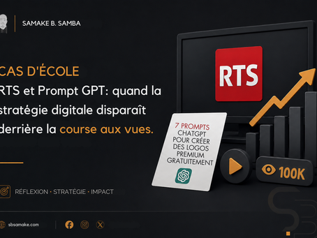 Illustration d’un cas d’école sur la stratégie digitale : RTS, Prompt GPT, visibilité et course aux vues.