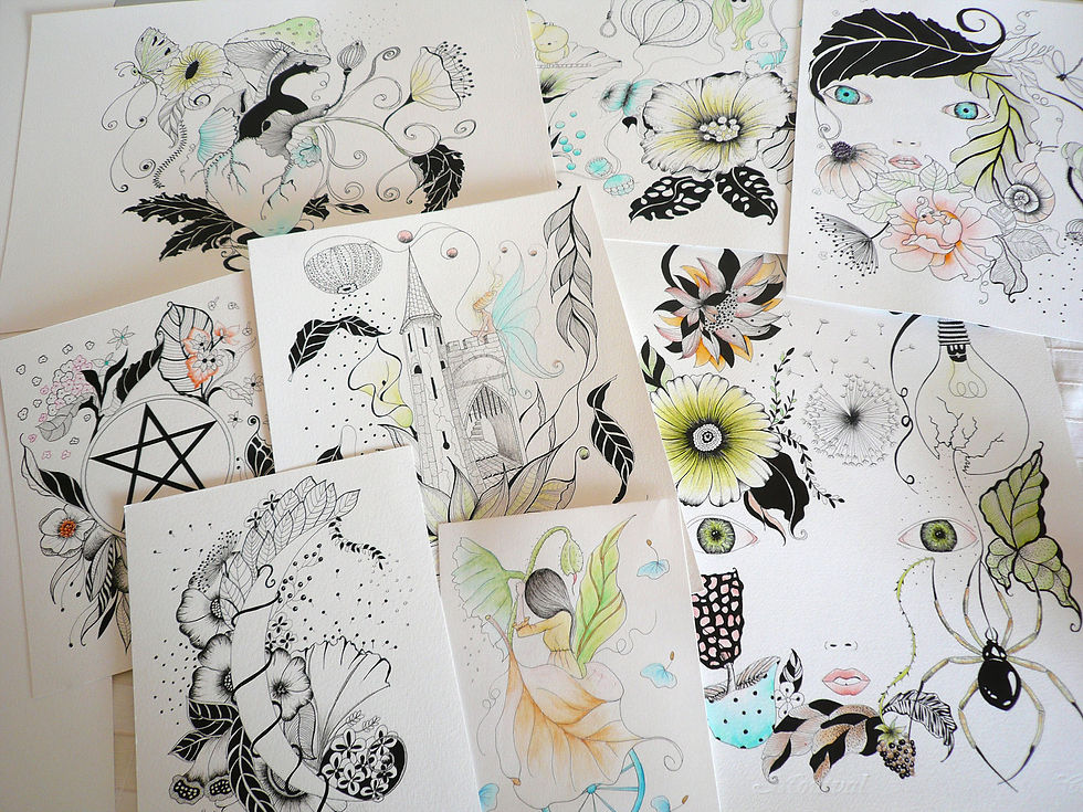 ink illustrations
