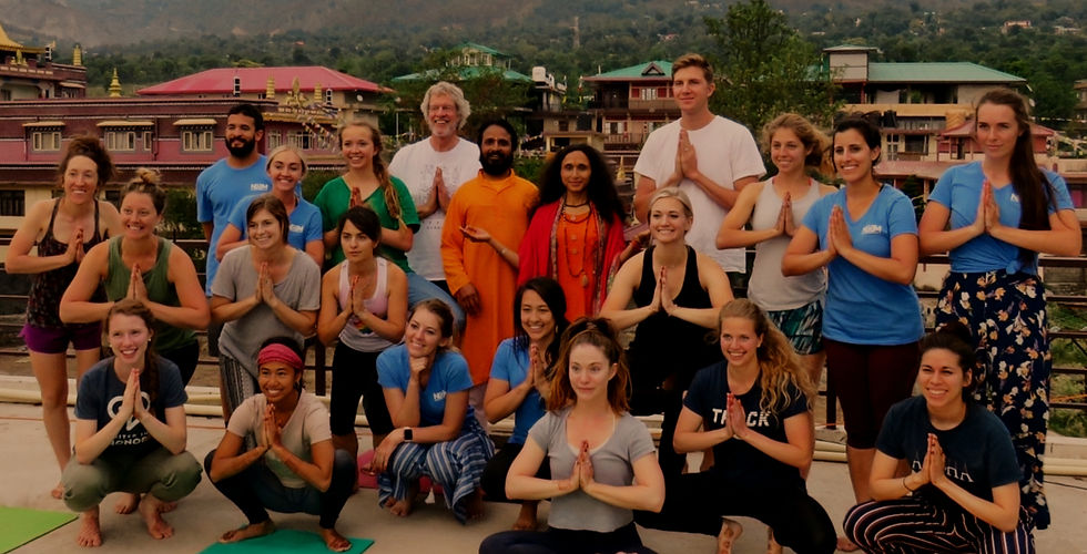 “Yoga instructor leading a meditation session at a wellness retreat.” 7 Day Yoga meditation Retreat in India