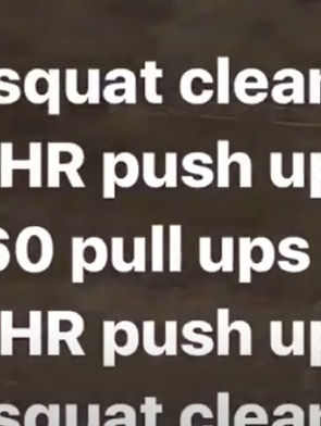 Crossfit : all the week