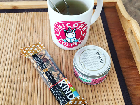 Kusmi tea et barres Be Kind !