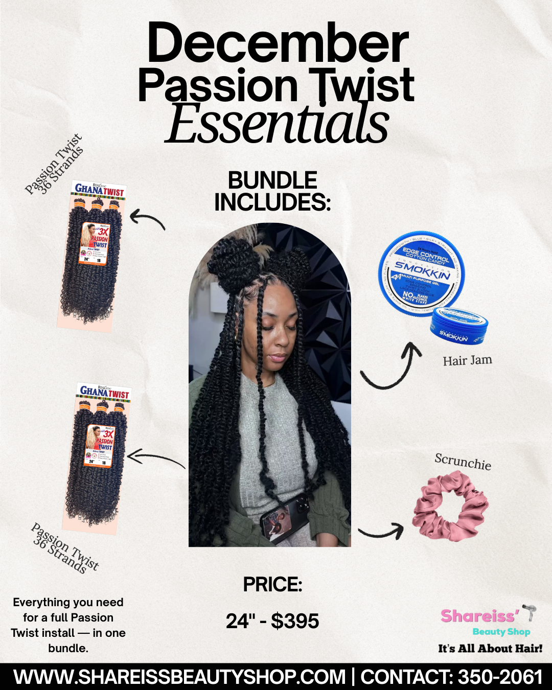 24" Passion Twist Bundle