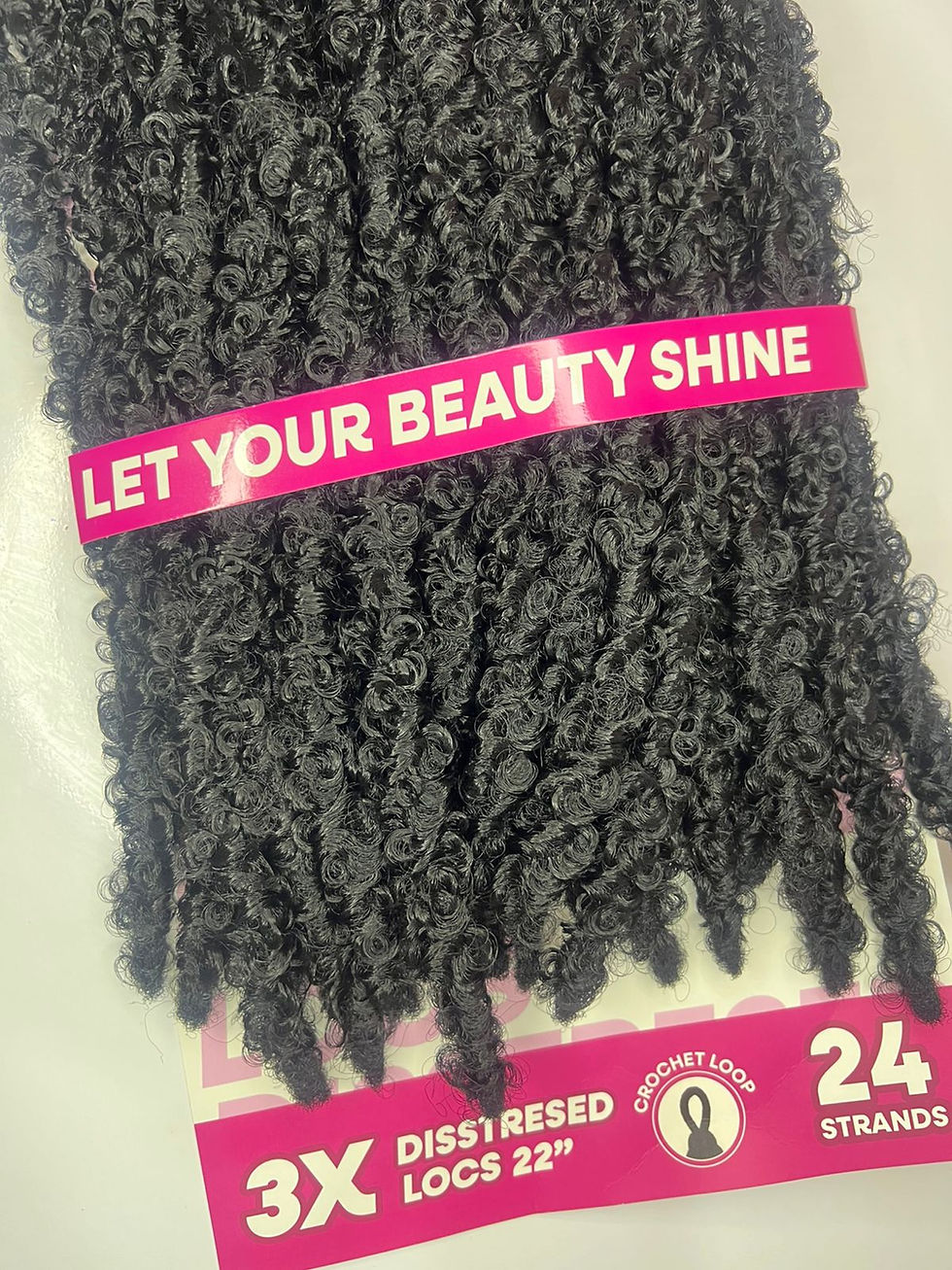 Thumbnail: 22inch 3x Butterfly/ Distressed Locs