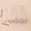 Thumbnail: 20pcs Faux Pearl Decor Hair Pin For Hairstyle Decoration