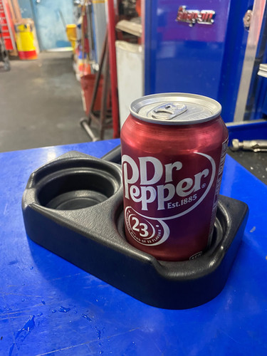 Brothers Trucks Ash Tray Cup Holder - Black, Replaces Ashtray, Holds 2 Drinks