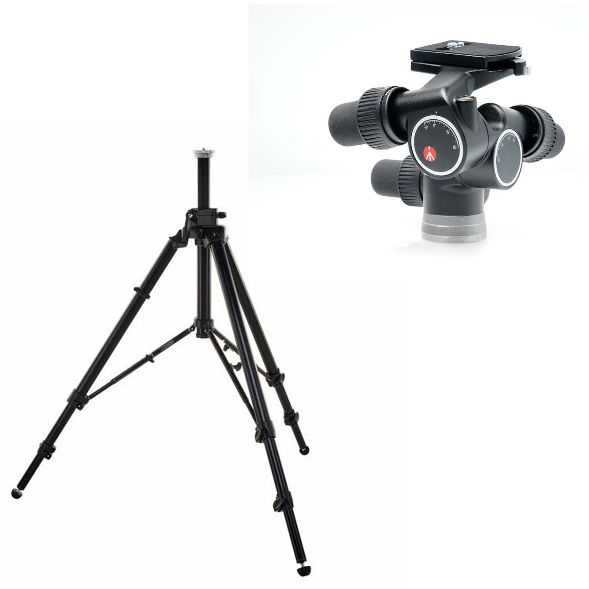 MANFROTTO 475B TRIPOD & 405 Pro Digital Geared Head