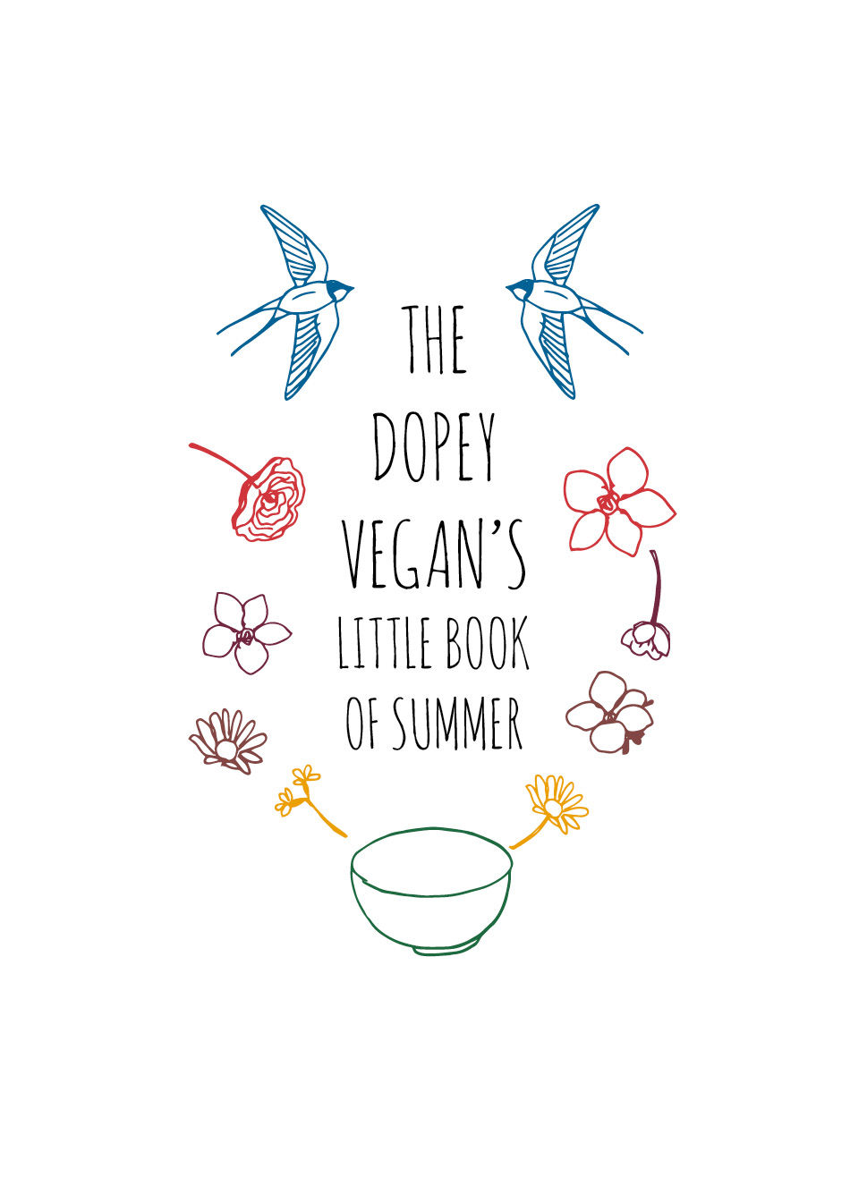 The Dopey Vegan's Little Book Of Summer | Vegan and Gluten Free Zine | Vegan Zine | Rhubarb Overnight Oats | The Dopey Vegan