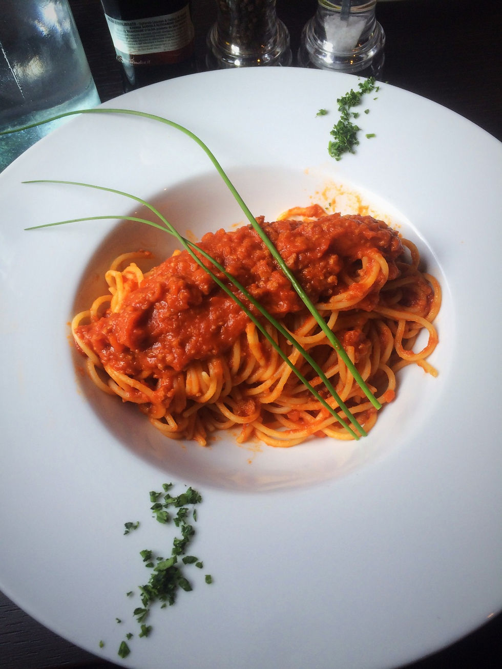 Tagliatelle al ragù | Fed by Water Review | Vegan Italian restaurant | The Dopey Vegan