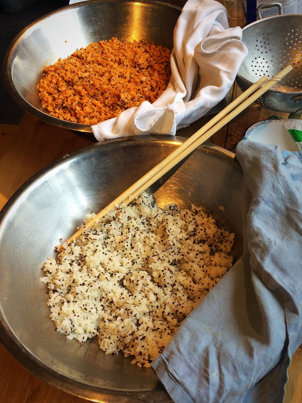 Rice rice baby | Bento Brunch Workshop + my own Bento Box | Vegan and gluten free recipe | The Dopey Vegan