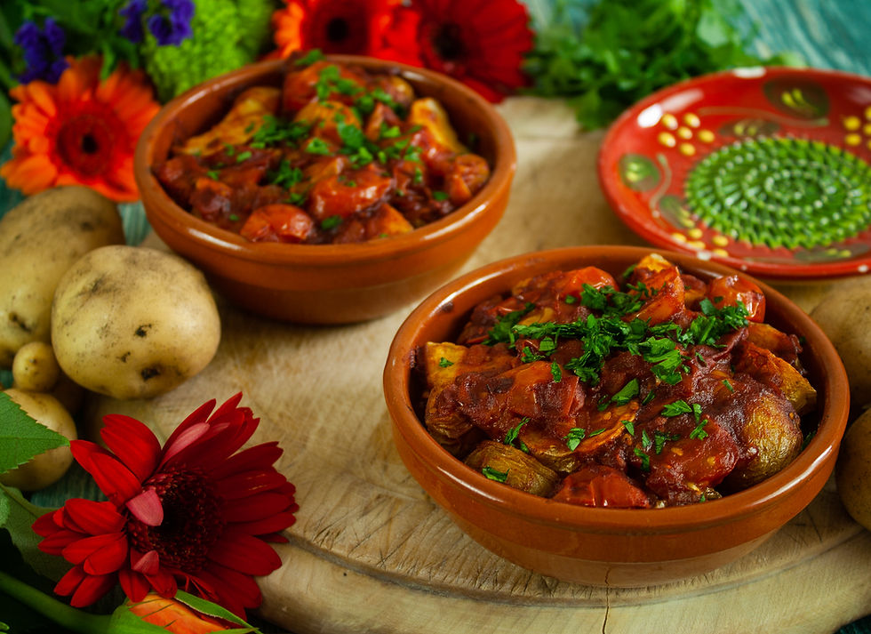 Bravo Potatoes | Patatas Bravas | Vegan and gluten free recipe | Vegan patatas bravas | The Dopey Vegan