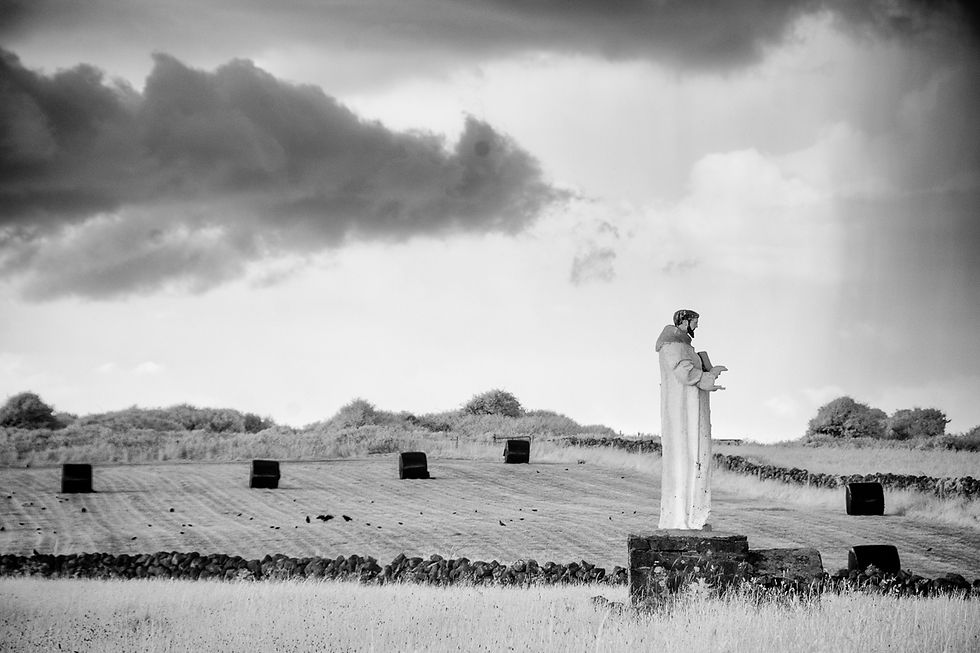 Lonely Saint on Tracht Beach