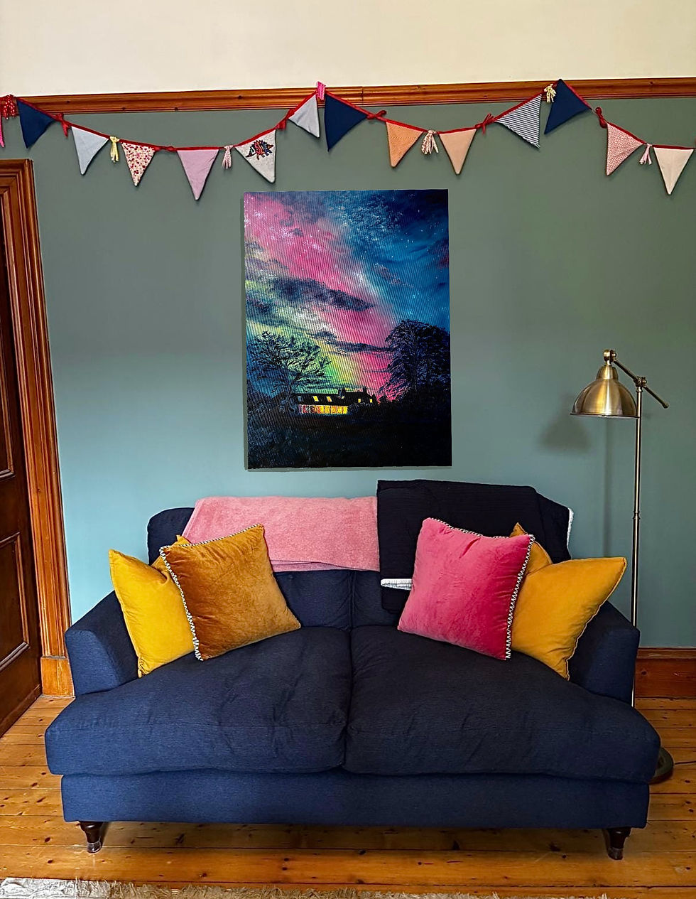 Thumbnail: 'The Northern Lights of Old Aberdeen' Print