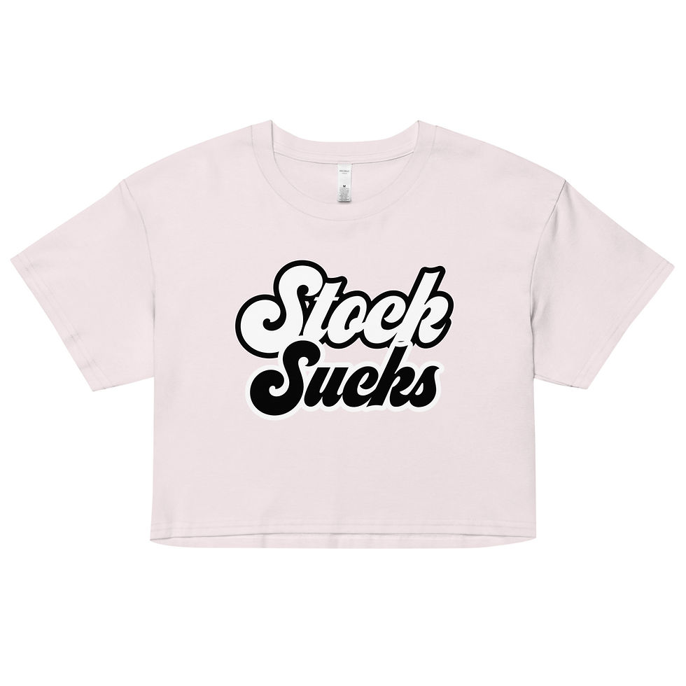 Thumbnail: Stock Sucks Crop Top