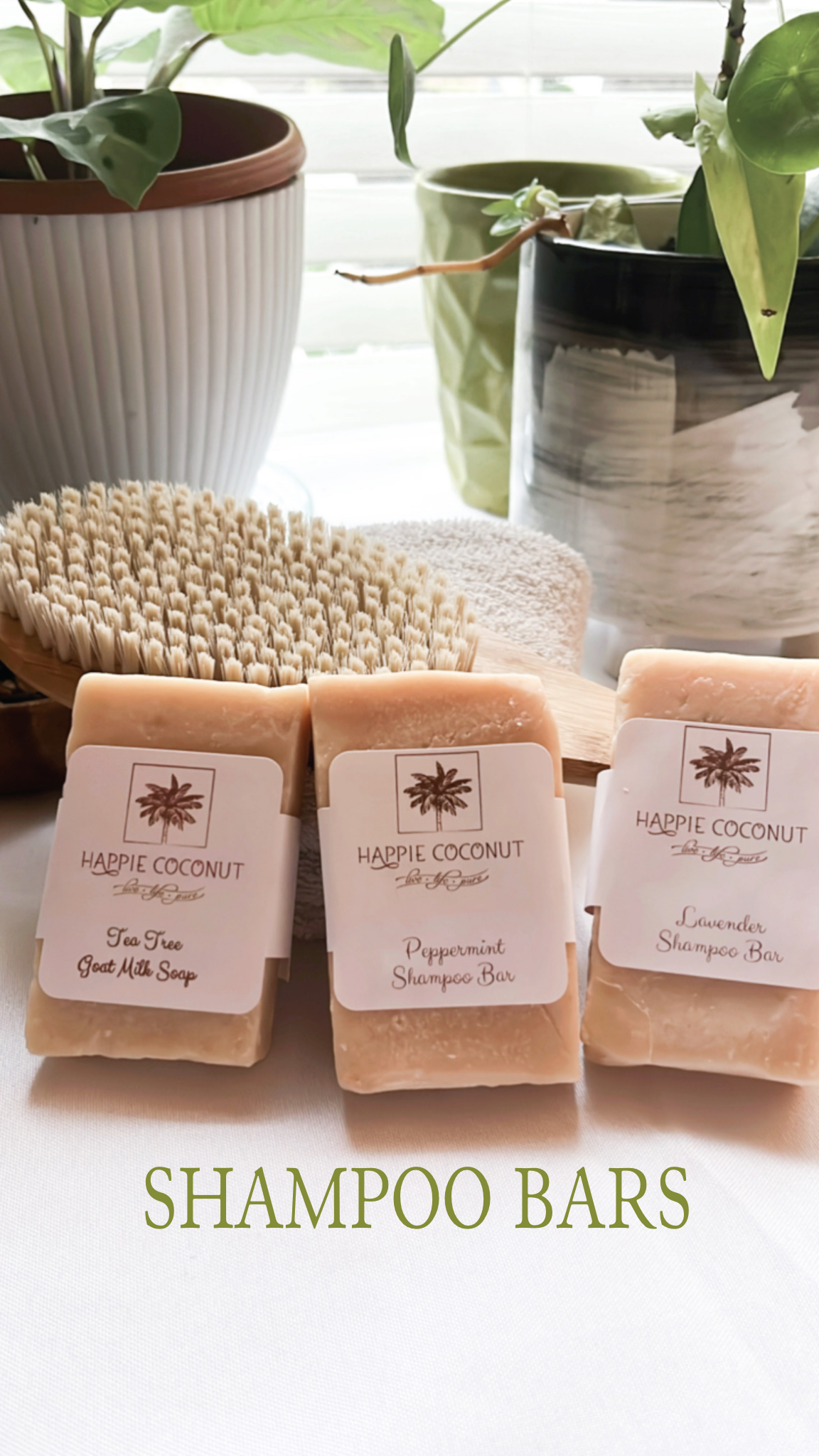Shampoo Bar           Natural Shampoo Choice of Lavender, Peppermint or Tea Tree