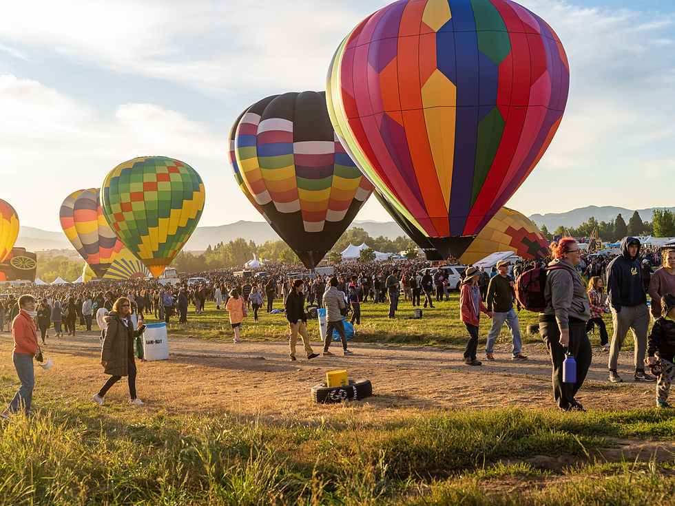 A Beautiful morning at Reno's Annual balloon Races