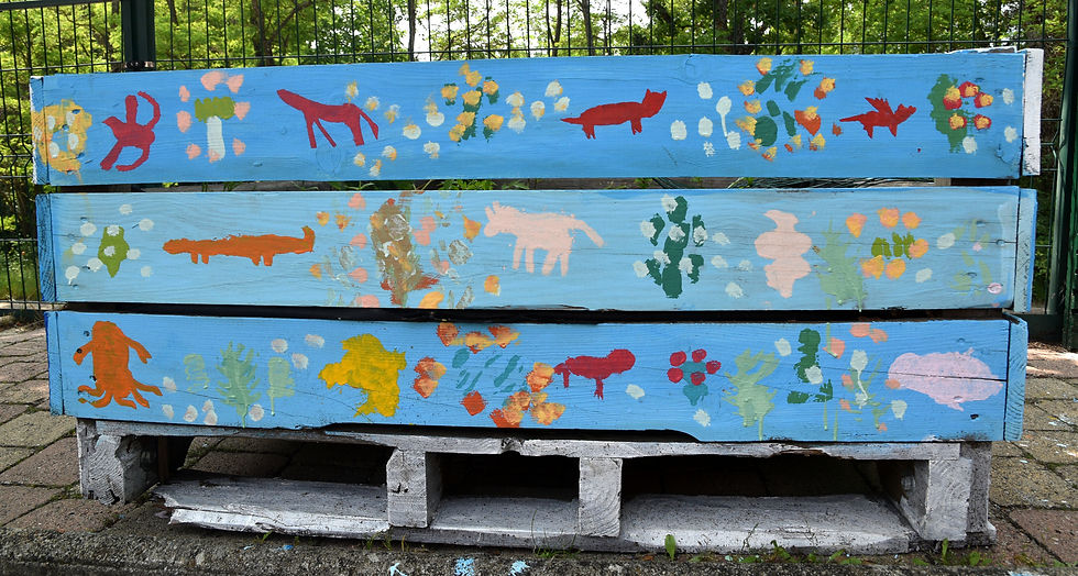 Un jardin à l'école (Chateauneuf de Chabre - printemps 2025)