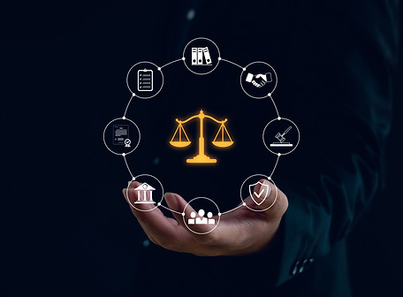 legal-compliance-concept-with-businessman-hand-holding-digital-icons-law-justice-agreement