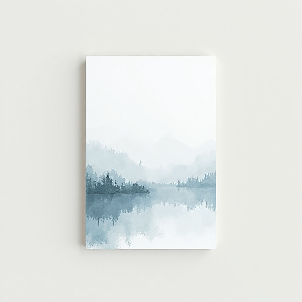 Lakeside Mist Invite