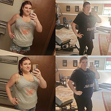 client before and after