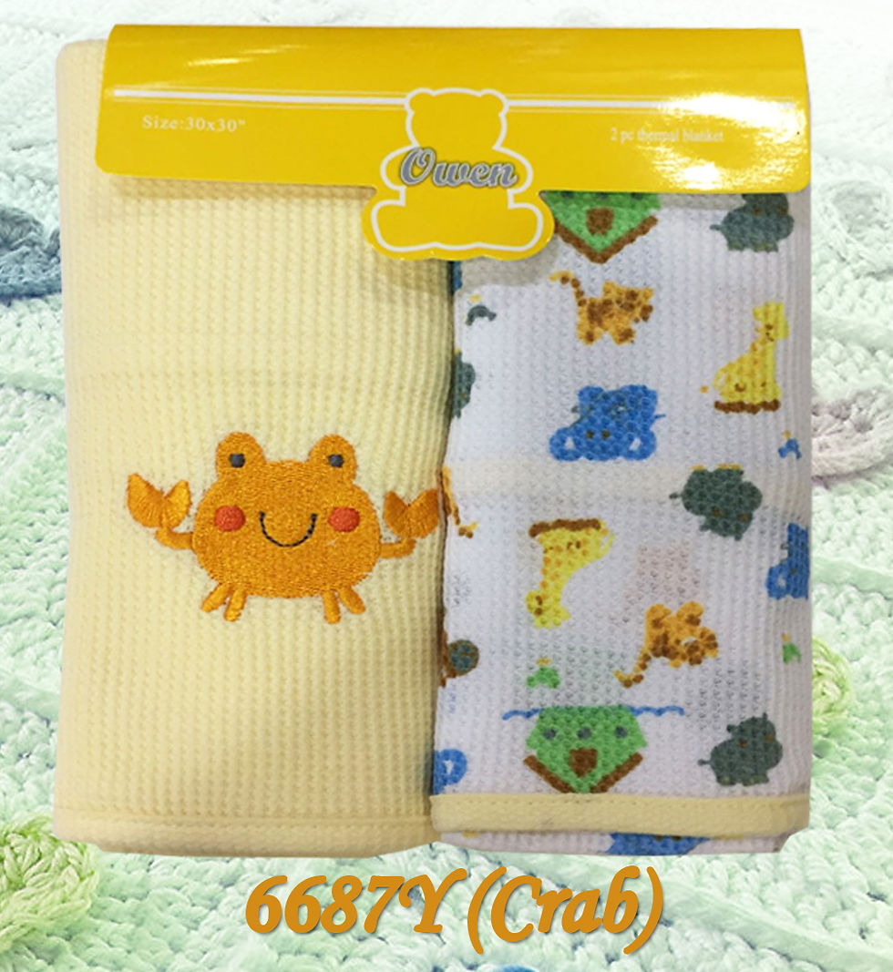 Thumbnail: Owen Baby 3-pc Thermal Blanket