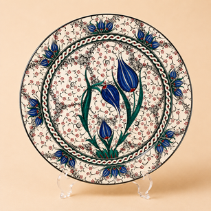 iznik çini tabak